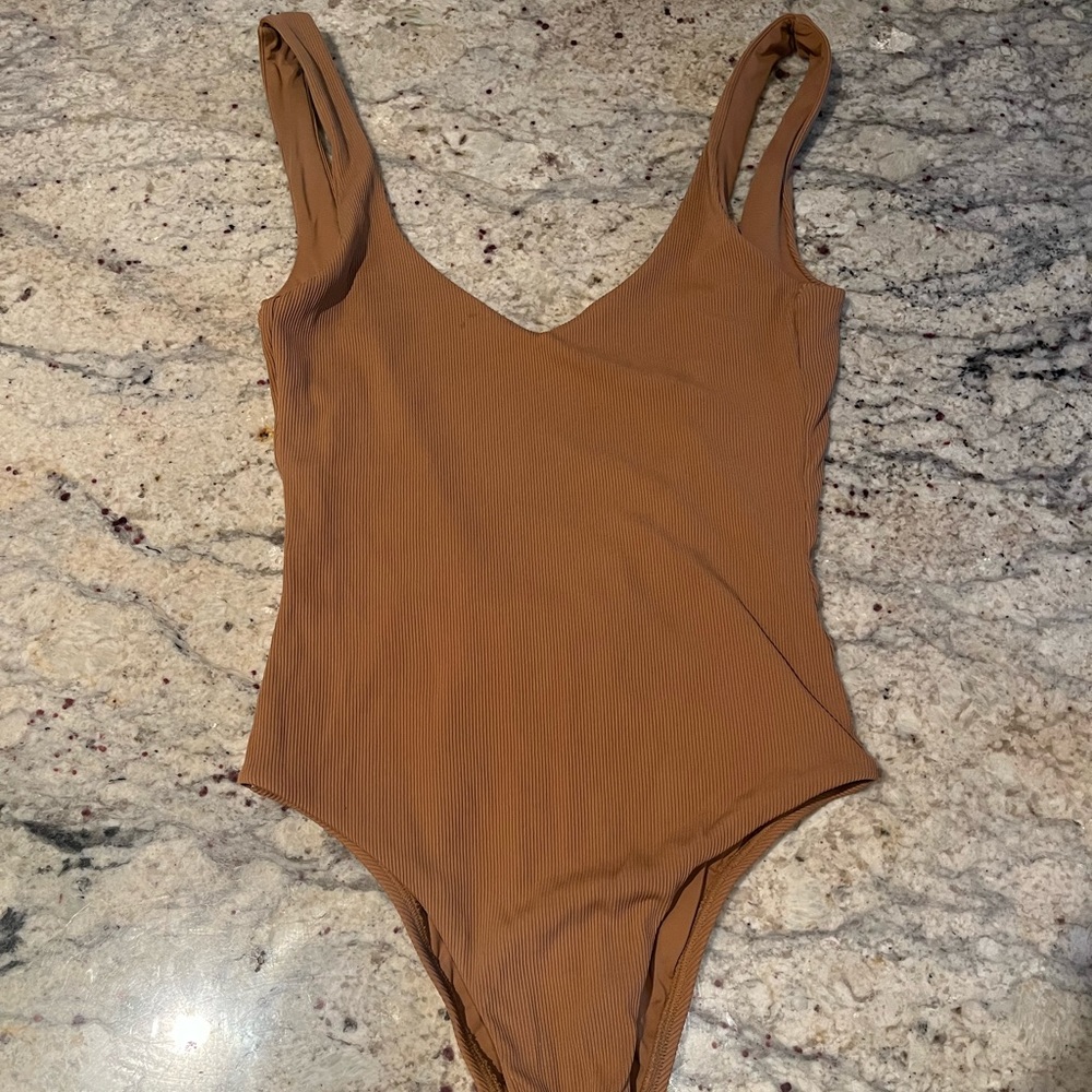 L space one piece bathing suit